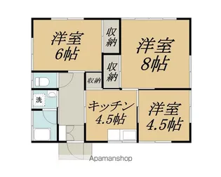 長野県伊那市荒井4283-5【一戸建】の間取り